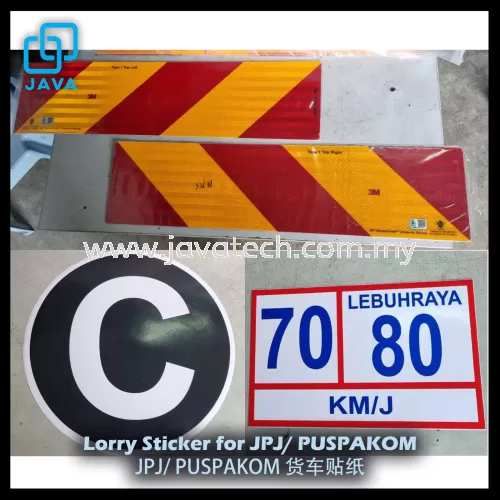 Lorry Sticker for JPJ/ PUSPAKOM