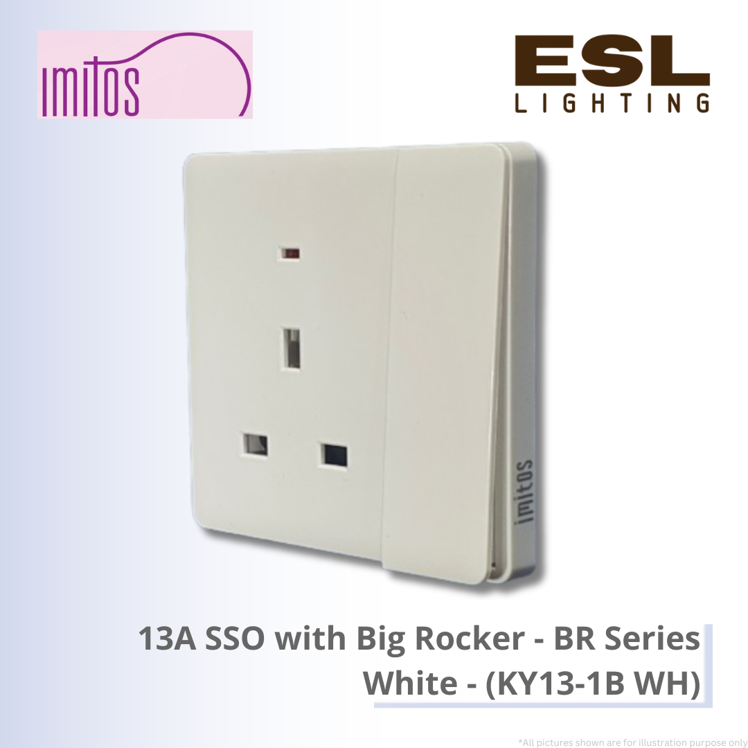 IMITOS 13A SSO with Big Rocker (BR Series) White - KY13-1B WH