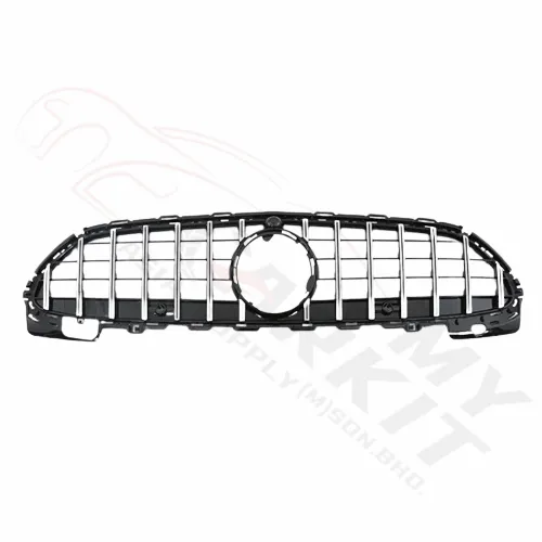 MERCEDES BENZ C CLASS W206 GT GRILLE BLACK CHROME