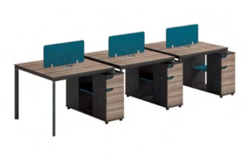 Office Workstation Table Cluster Of 6 Seater | Office Cubicle | Office Partition Bukit Tinggi IPLT-06 