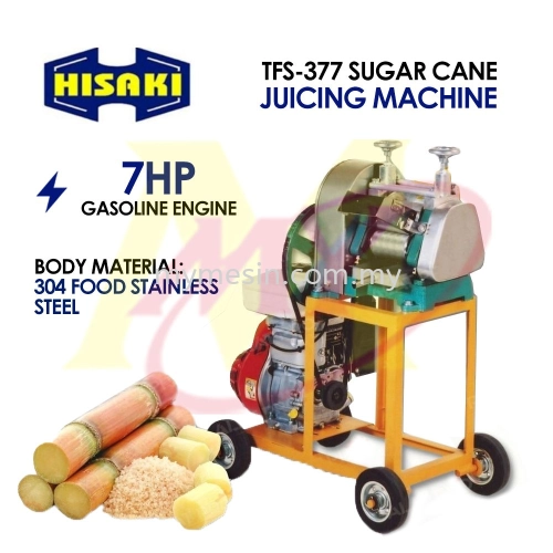 Hisaki TFS377 Sugarcane Juicing Machine Mesin Tebu Air Commercial Use