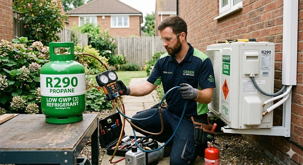 R290 low GWP HVAC refrigerant