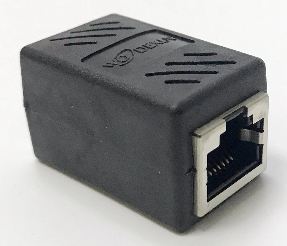 Network Cable Connector / RJ45 Cable Connector / Ethernet Cable Connector (to connect Cat7/Cat6/Cat5e Cable)