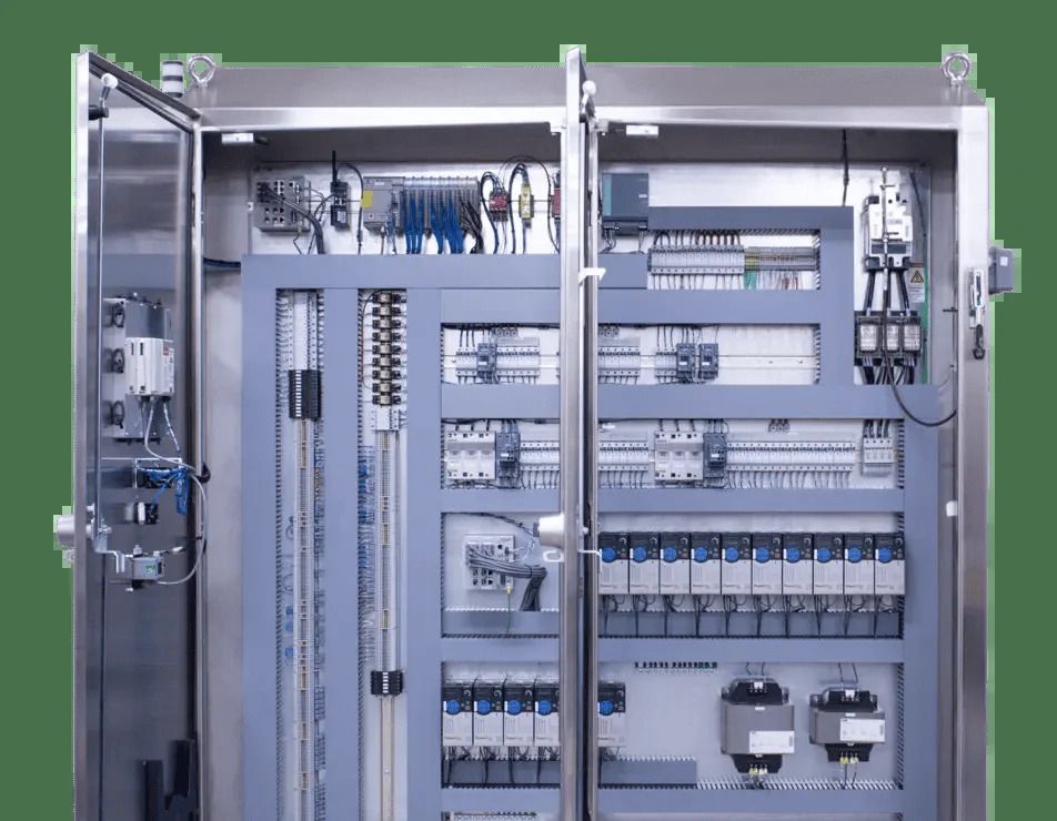 Custom chiller control panel fabrication