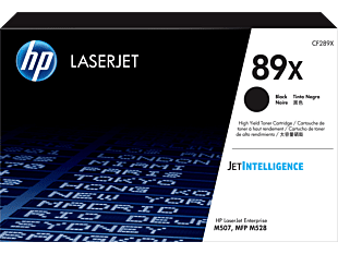 HP 89X High Yield Black Original LaserJet Toner Cartridge CF289X