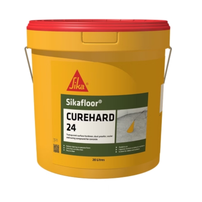 Sikafloor CureHard 24 | 硅酸钠透明表面硬化剂、混凝土防尘剂与致密剂
