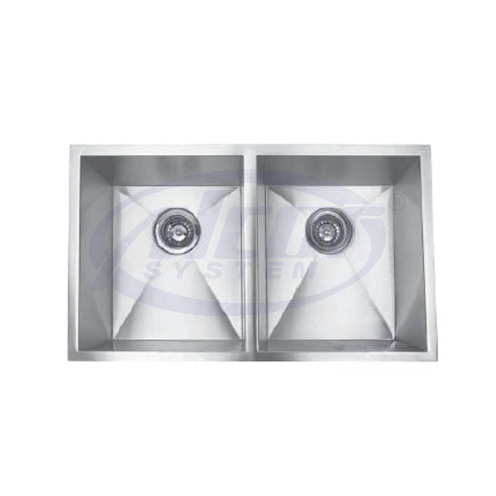 Double Bowl Sink #KS-SL-DQ81452-SS