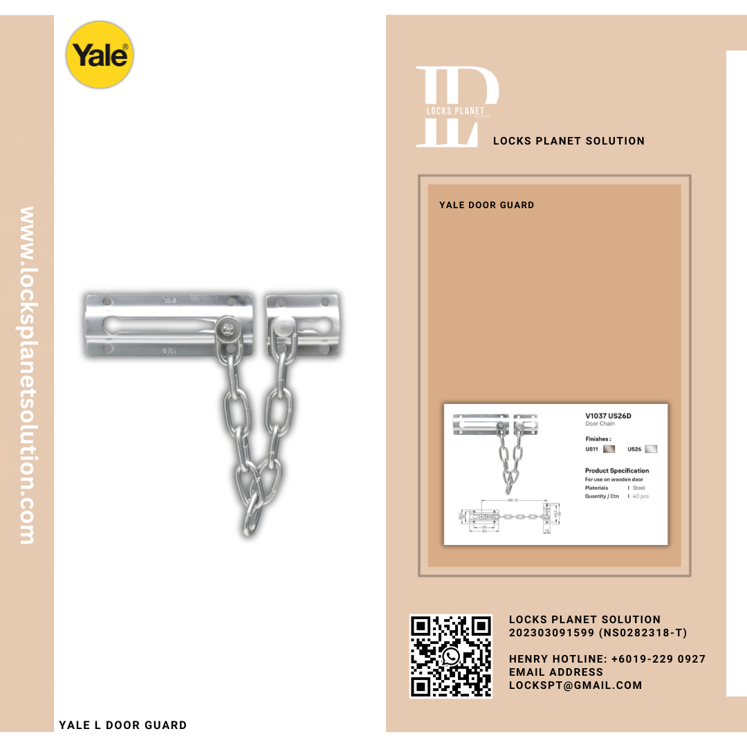 YALE DOOR GUARD