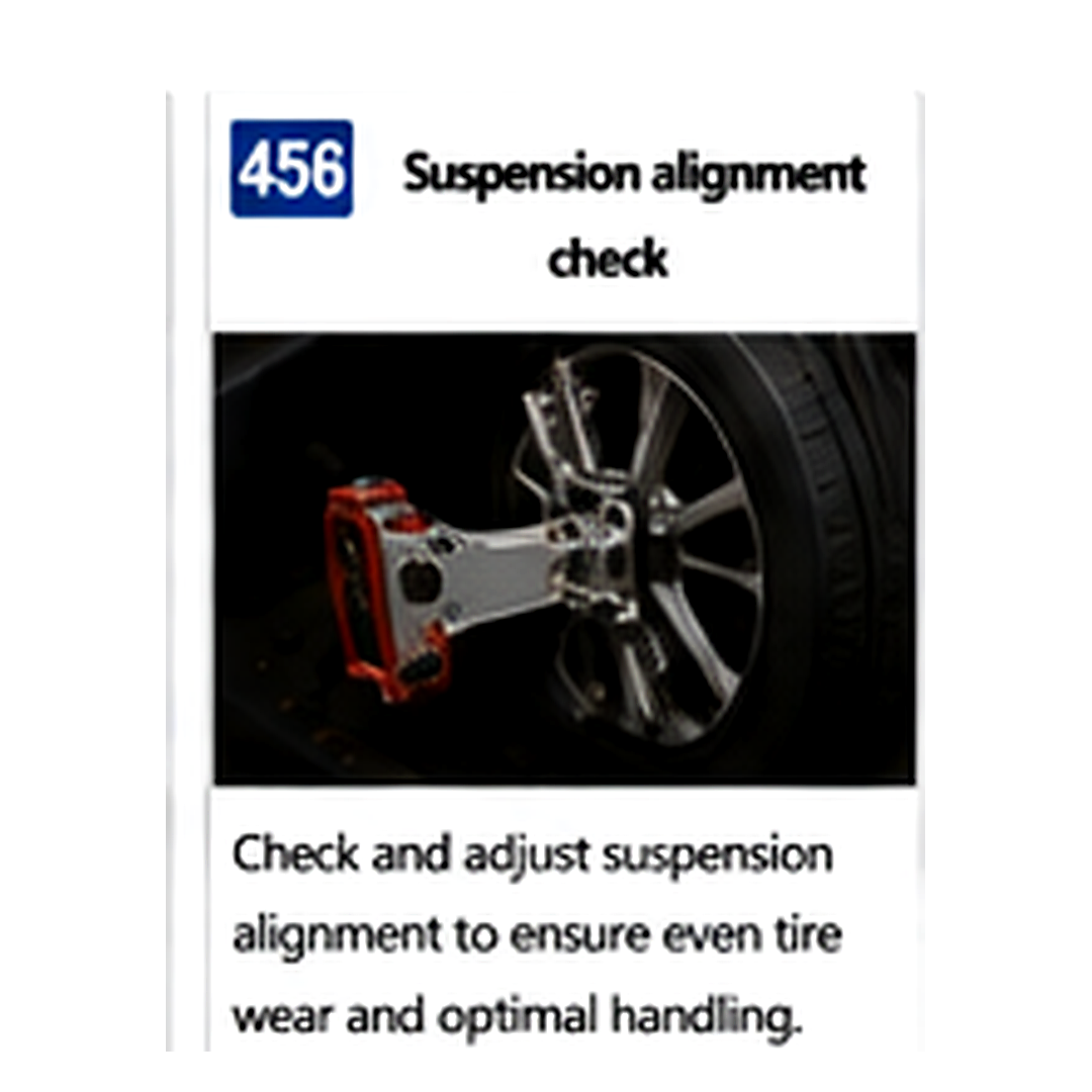 Suspension Alignment Check