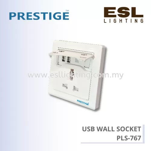 PRESTIGE USB WALL SOCKET - PLS-767