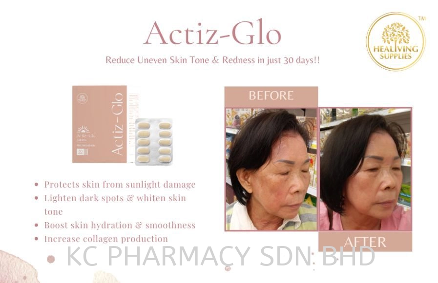 (HOT PRODUCT) ACTIZ GLO (TO PROVIDE A GOOD WHITE SKIN AND PROTECT UV)