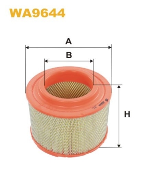 Original WIX Air Filter WA9644 - for TOYOTA Fortuner / Hilux II 2.7