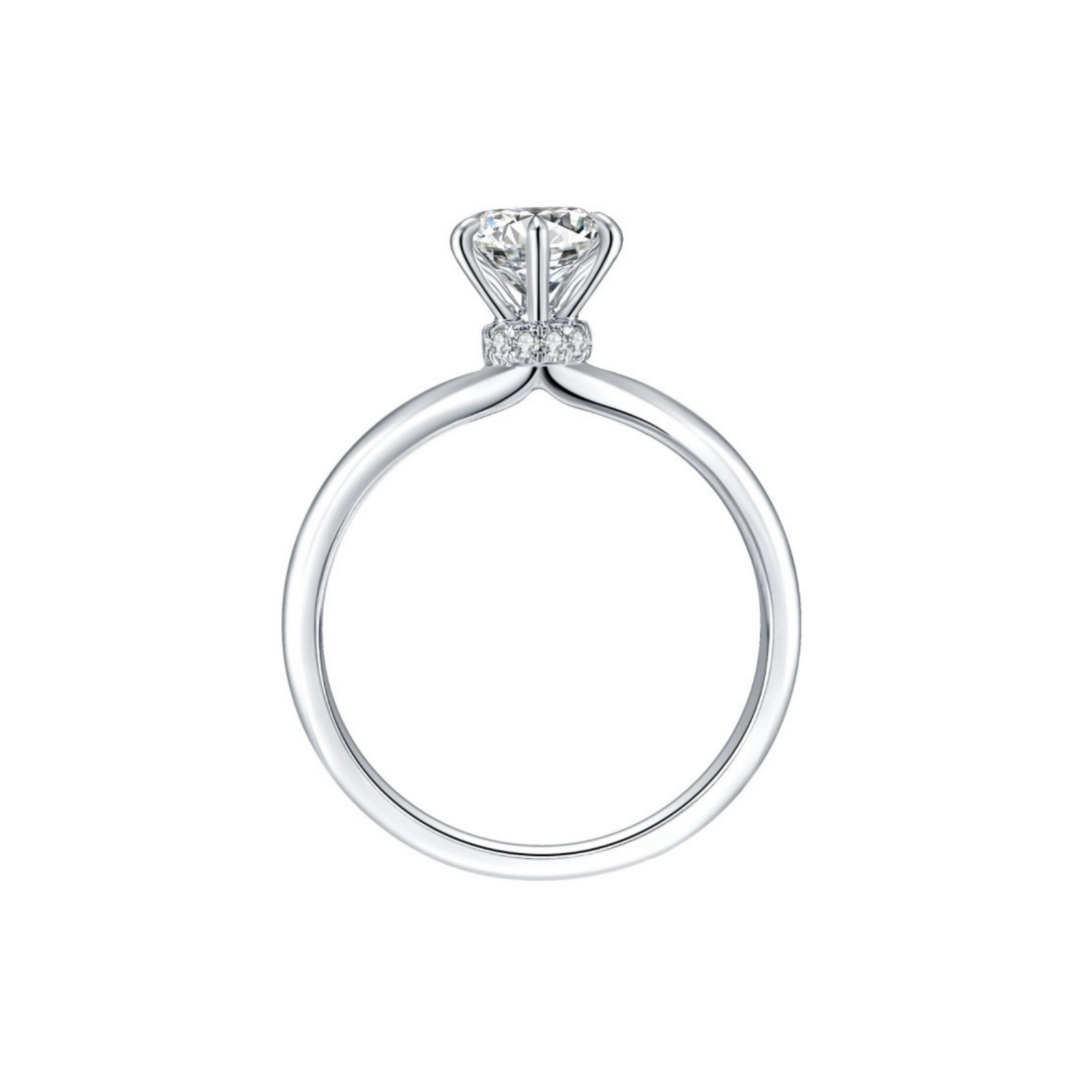 Roman & Co庐 Aerin Classic Solitaire Engagement Ring