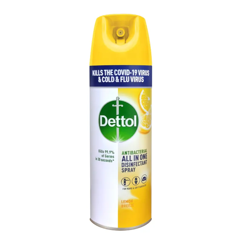 DETTOL DISINFECTANT SPRAY (LEMON BREEZE) (12 X 450ML)