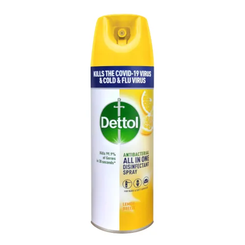 DETTOL DISINFECTANT SPRAY (LEMON BREEZE) (12 X 450ML)