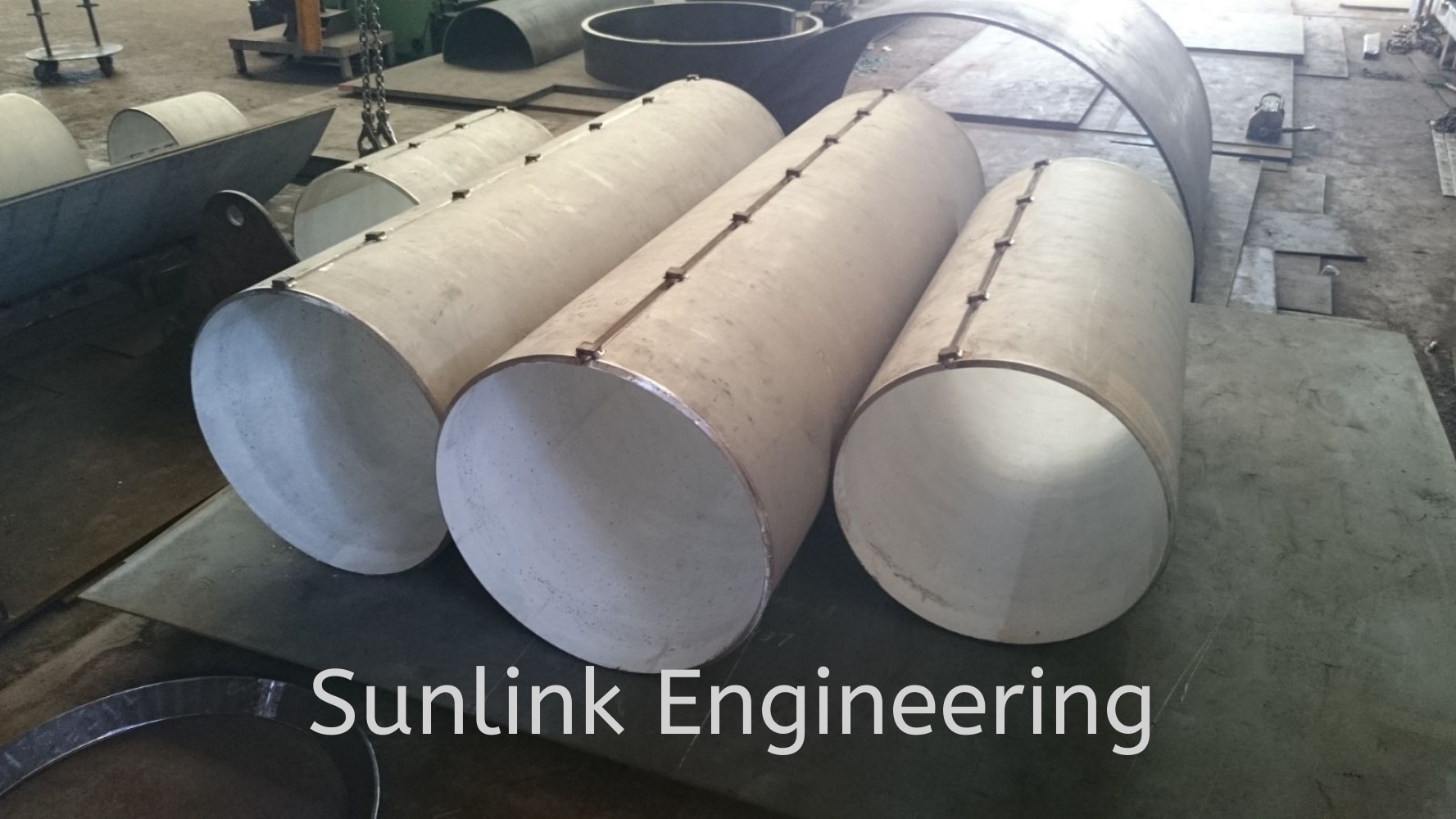 MS Plate Rolling to Cylinder