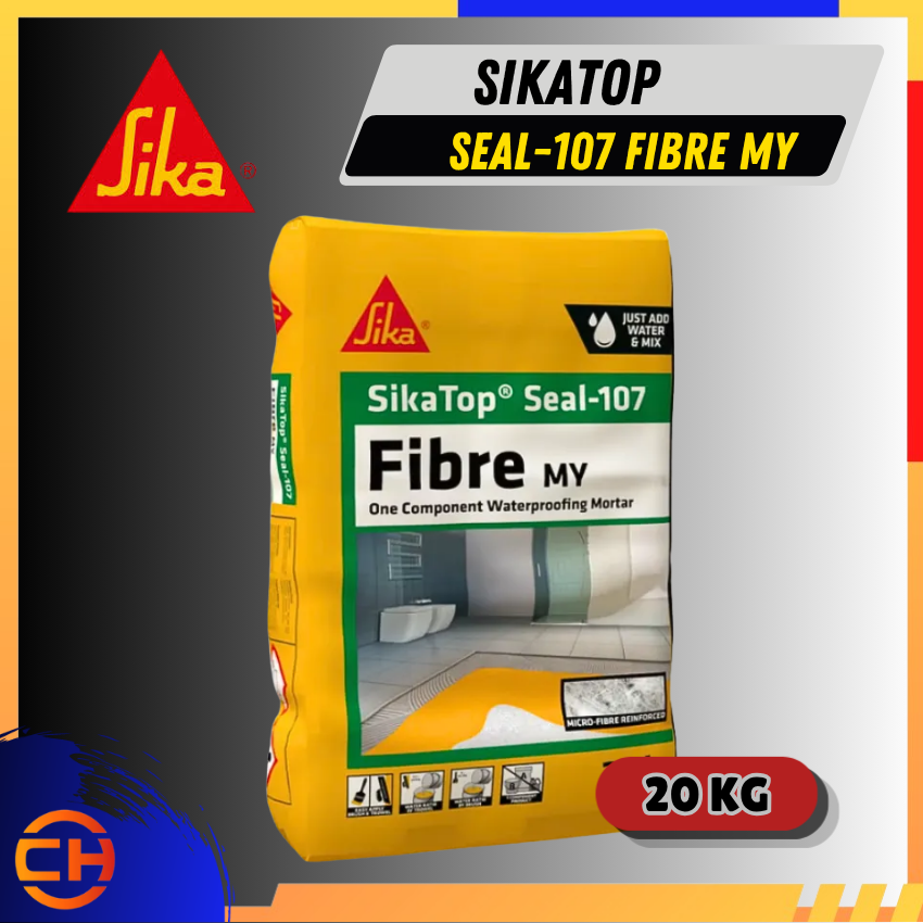 SikaTop Seal 107 Fibre MY | Cementitious Waterproofing Mortar with Synthetic Resins