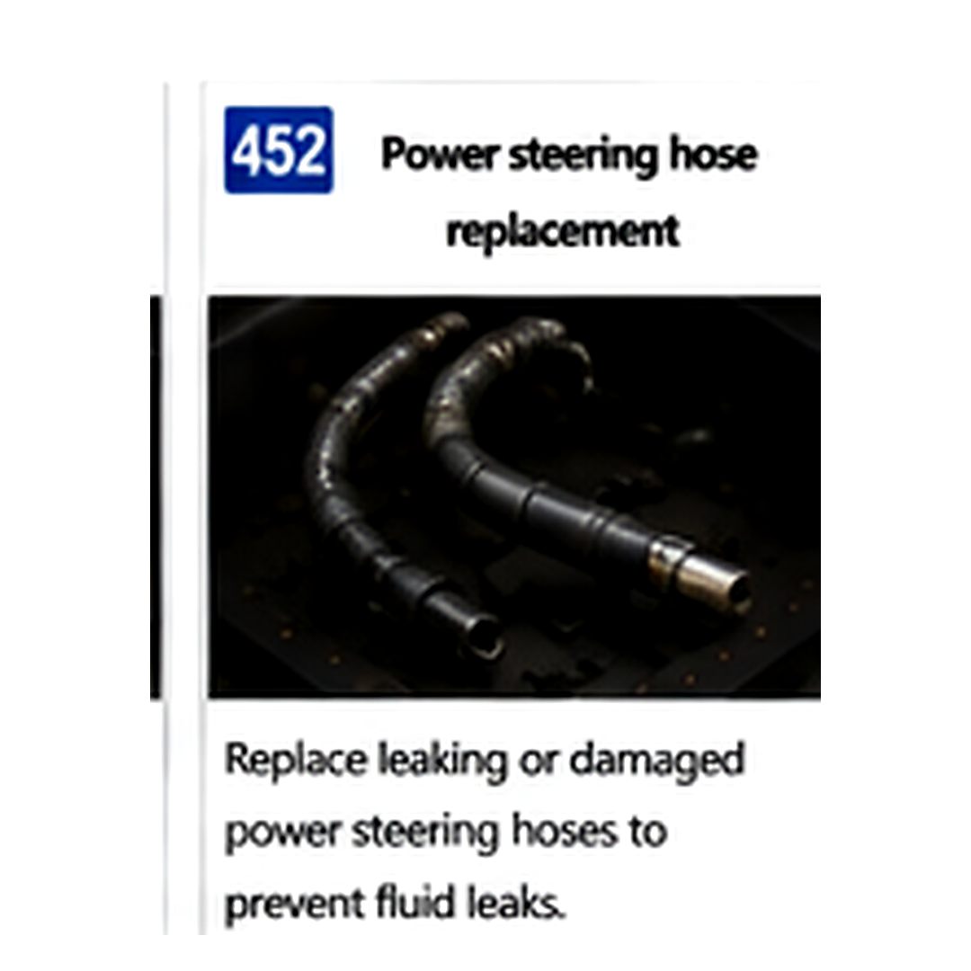 Power Steering Hose Replacement