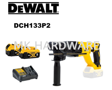 DeWALT CORDLESS ROTARY HAMMER 20V MAX BRUSHLESS SDS+ D-HANDLE ROTARY HAMMER DCH133P2