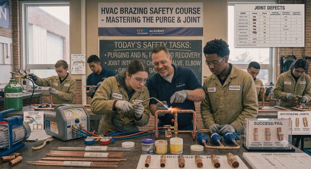 HVAC brazing safety training course