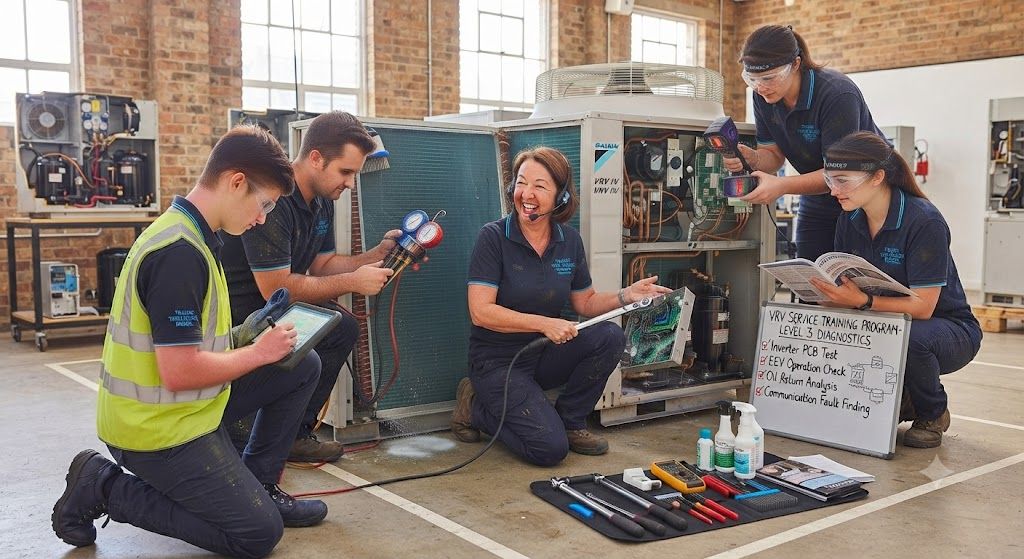 VRV air conditioning service training program
