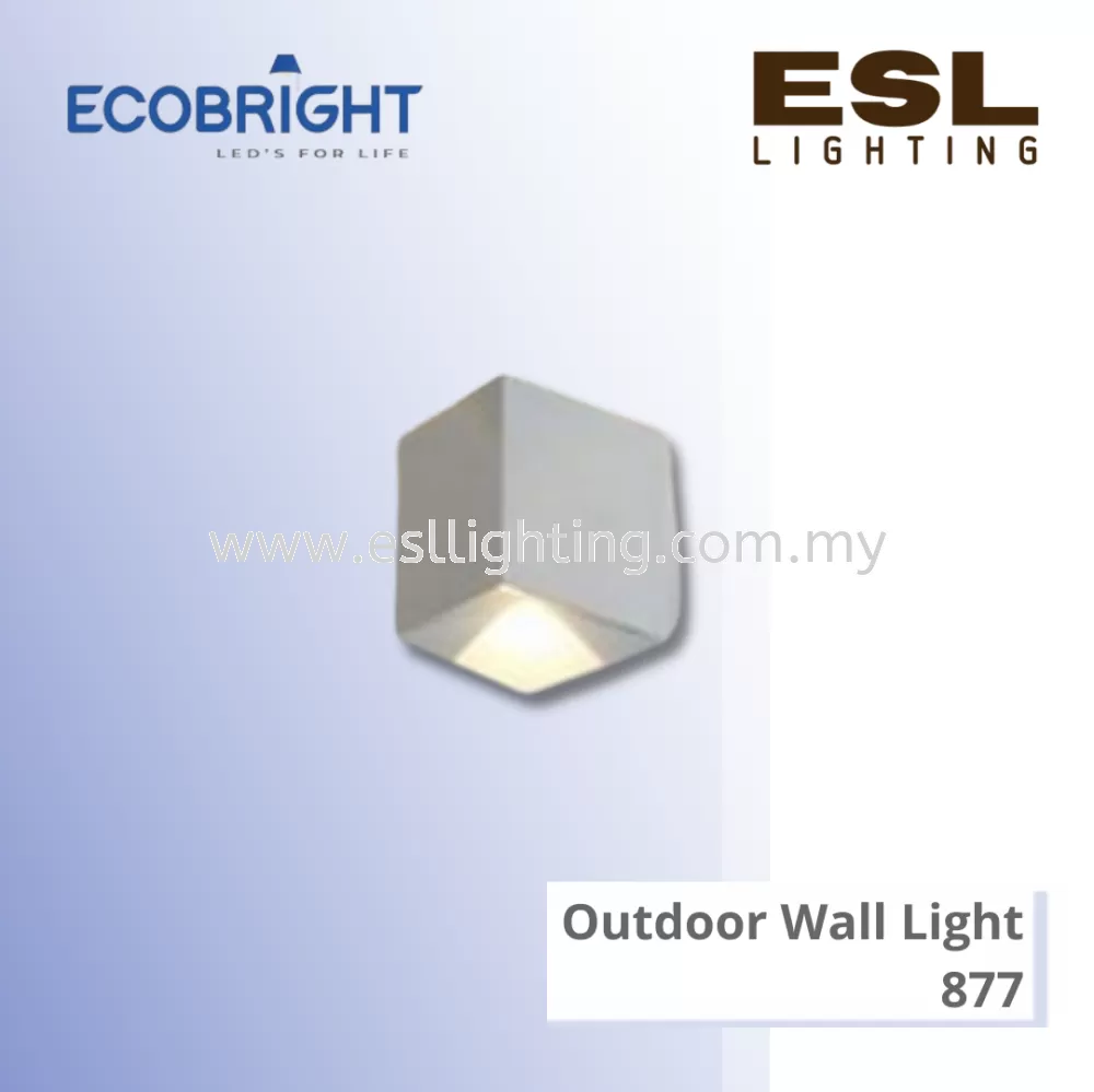 ECOBRIGHT Outdoor Wall Light 3W * 2 - 877 IP54