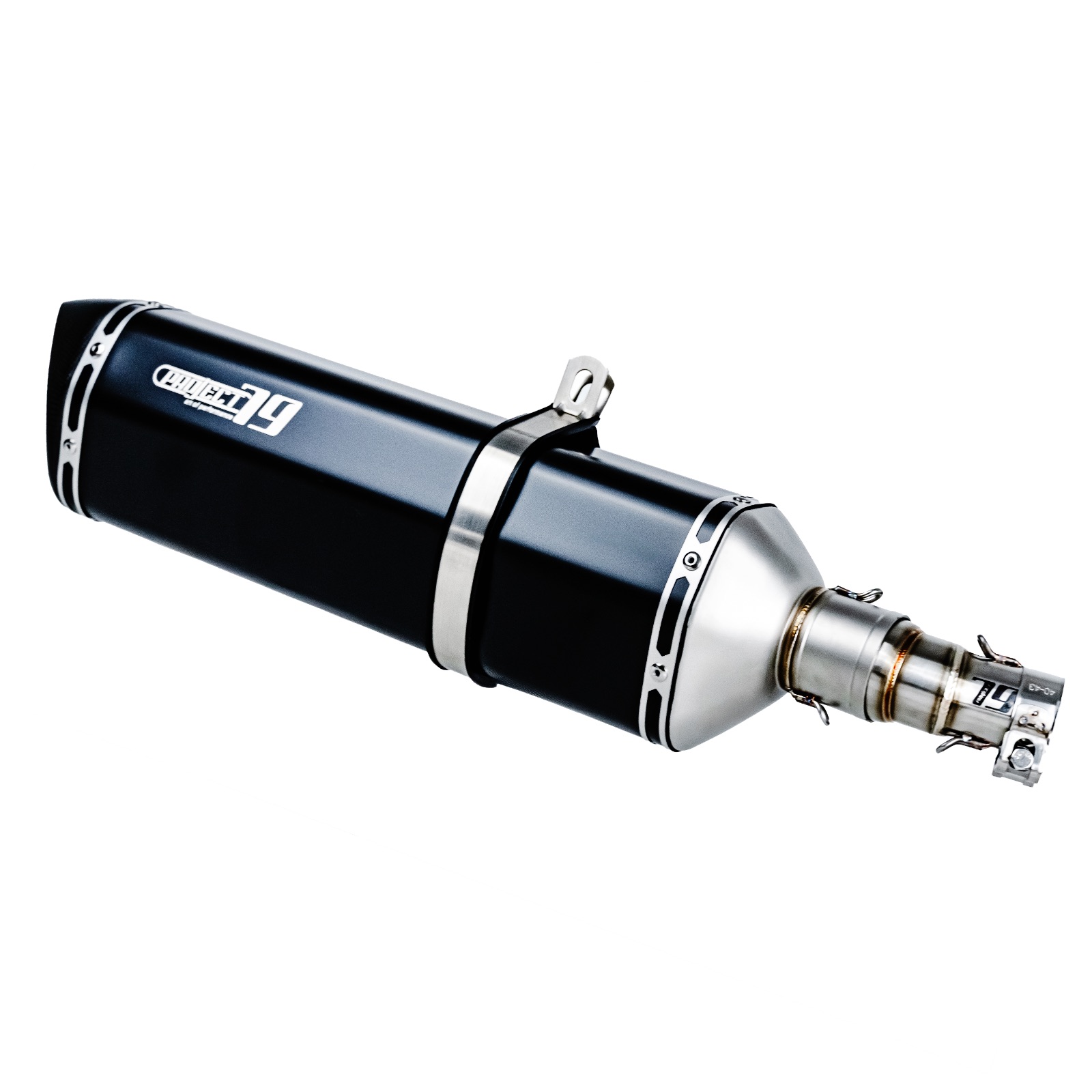 Project79 Stainless Steel Long Version Slip On Exhaust System QPLKYC01 + QPM06-L for KYMCO AK550