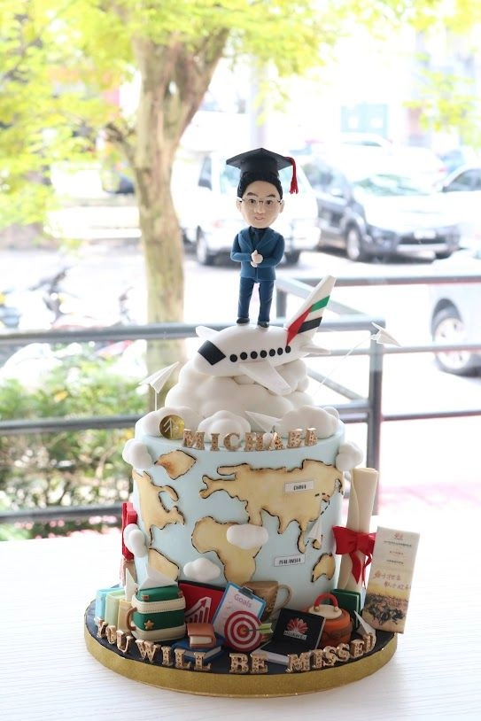 Graduation CEO cake
