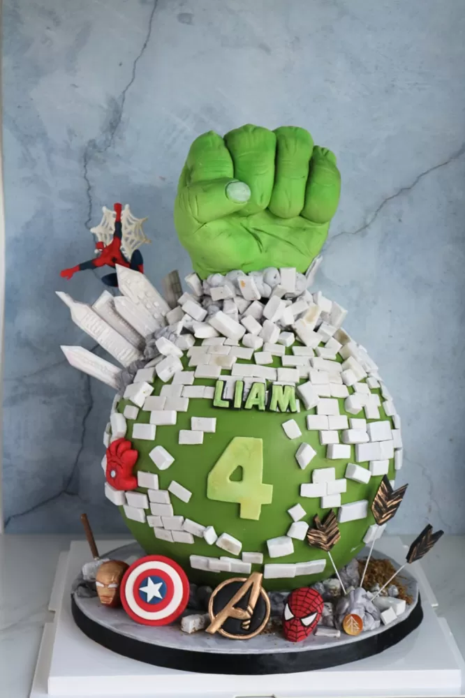 Marvel Avengers Hulk Chocolate Pinata (Extra Large Size 12 Inch)