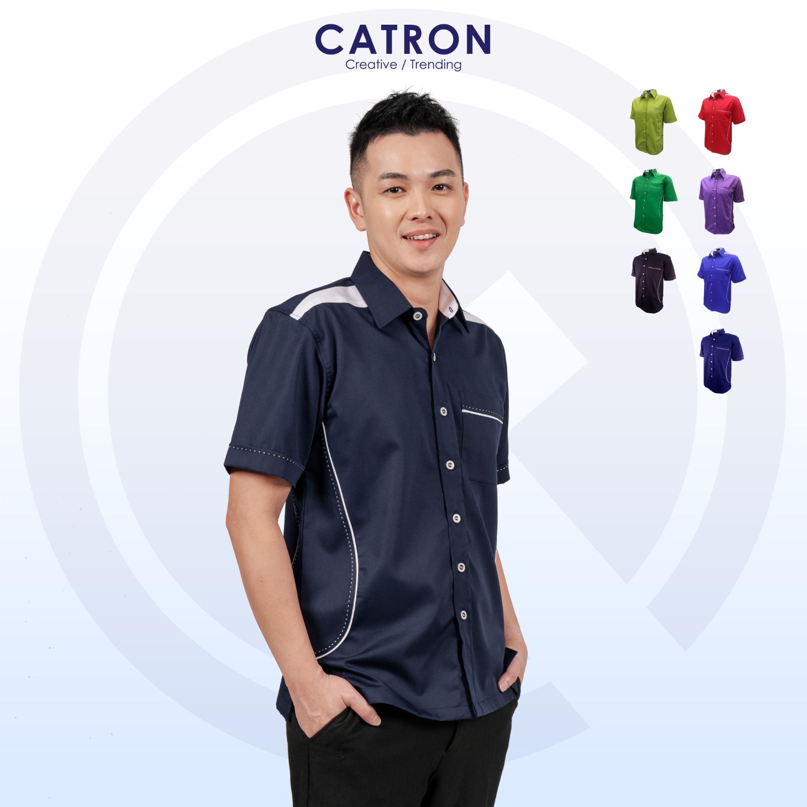 FC 816 Polycotton Unisex Short Sleeve Corporate Shirt