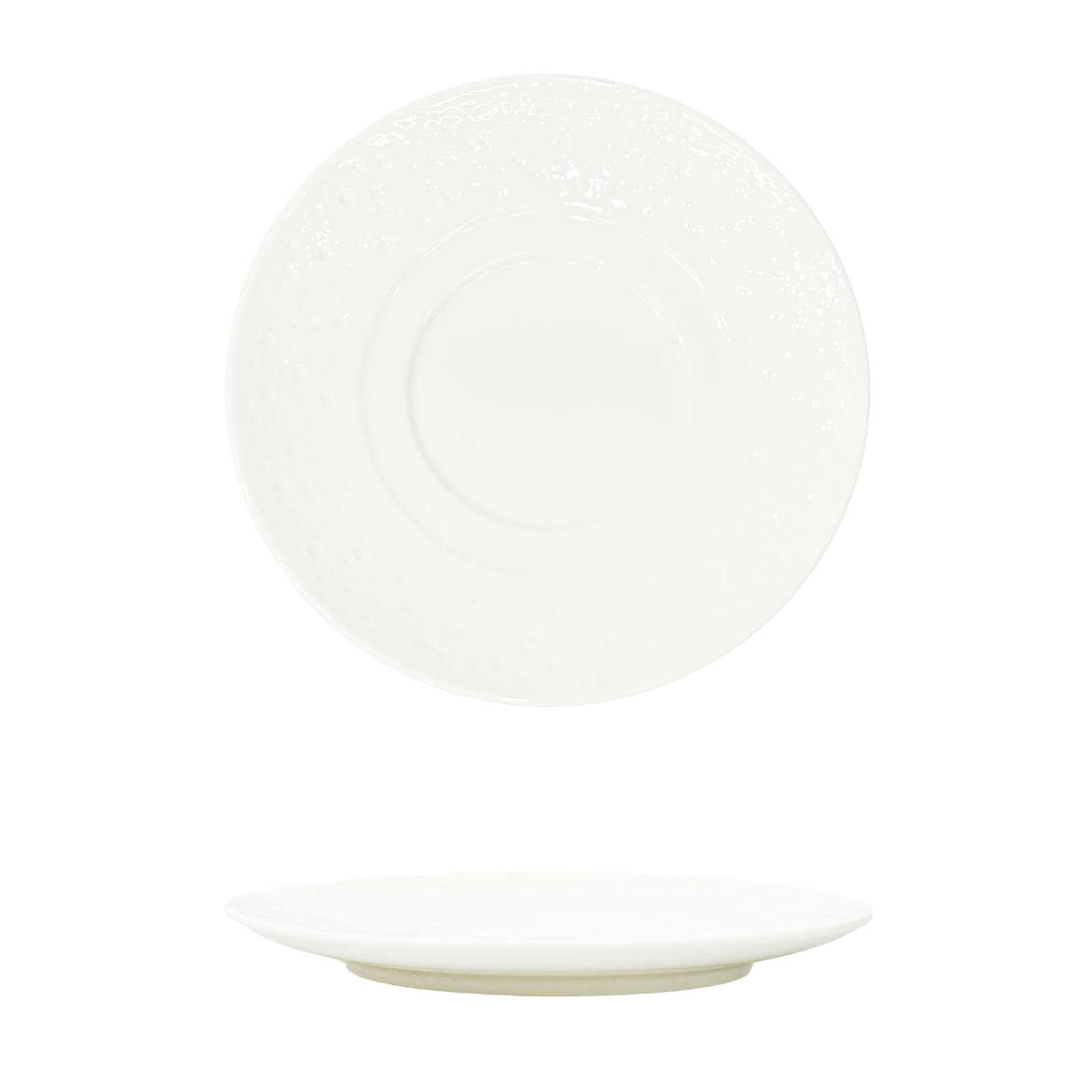 YX-BC-6.25'' XY Double Handled Soup Bowl Plate 6.25 星宇双耳汤盅底碟