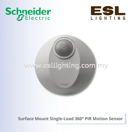 SCHNEIDER Surface Mount Single-Load 360 degree PIR Motion Sensor - SAE-UE-MS-CSBWE