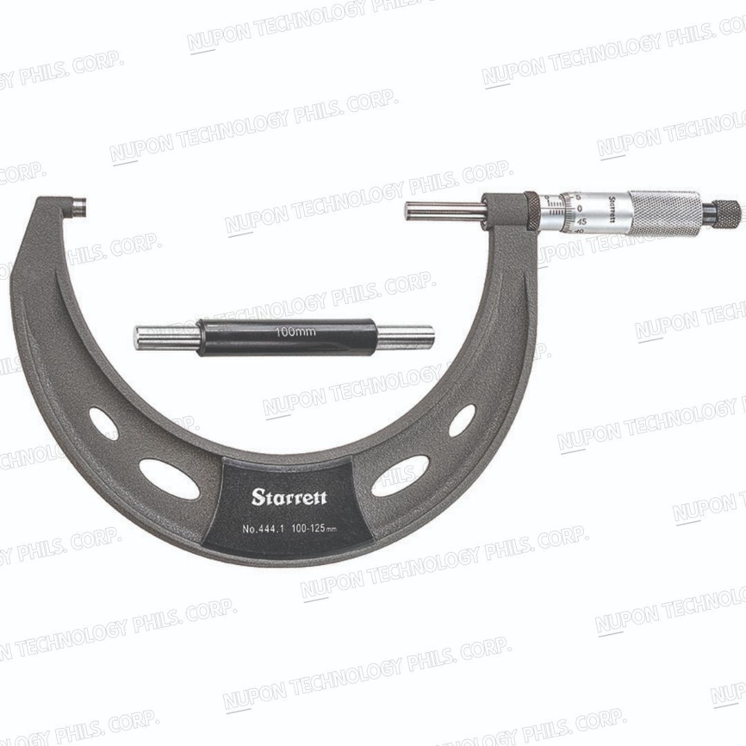 STARRETT 444.1MXRL-125 Outside Micrometer