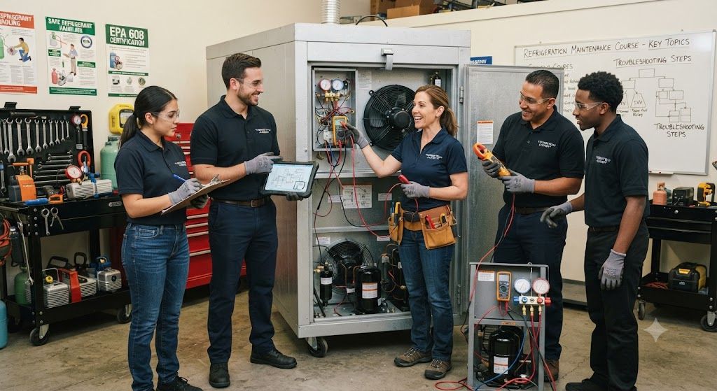 Professional refrigeration maintenance training course