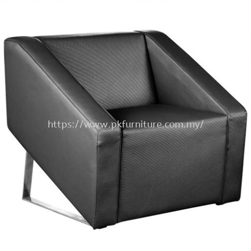 Leather Office Sofa - LOS-001-1S-C1 - MOZZ - 1 SEATER SOFA