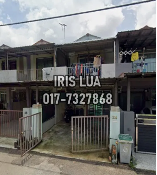 Taman Sri Kluang @2 Storey Terrace House Bank Lelong/Auction