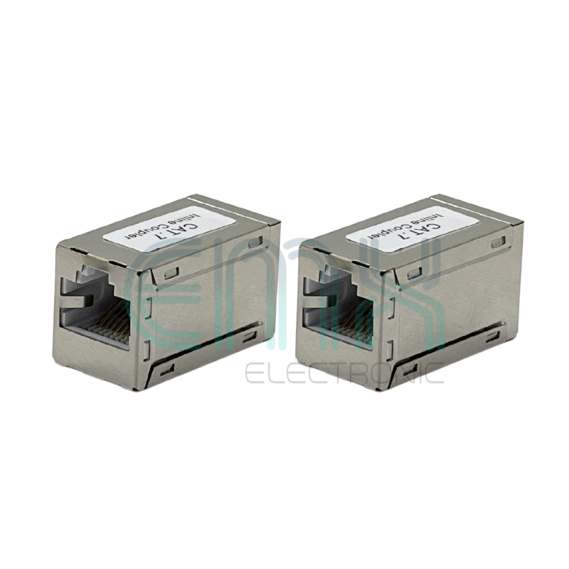 CAT7(CAT6A) METAL INLINE COUPLER