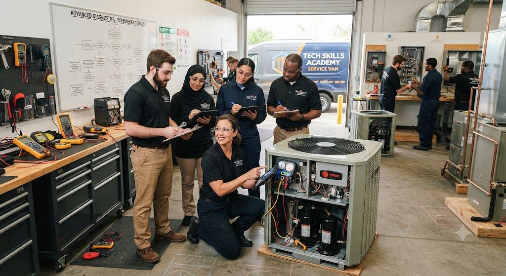 HVAC technician professional skills course