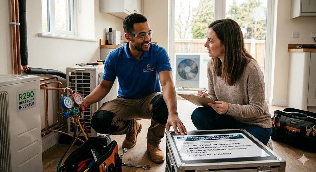 R290 refrigerant installation guidelines