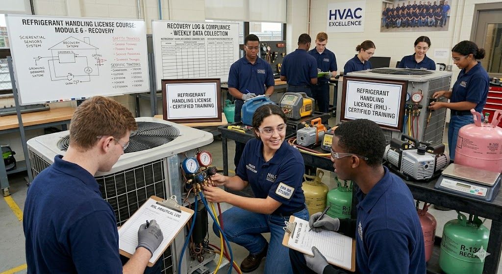 Refrigerant handling license course