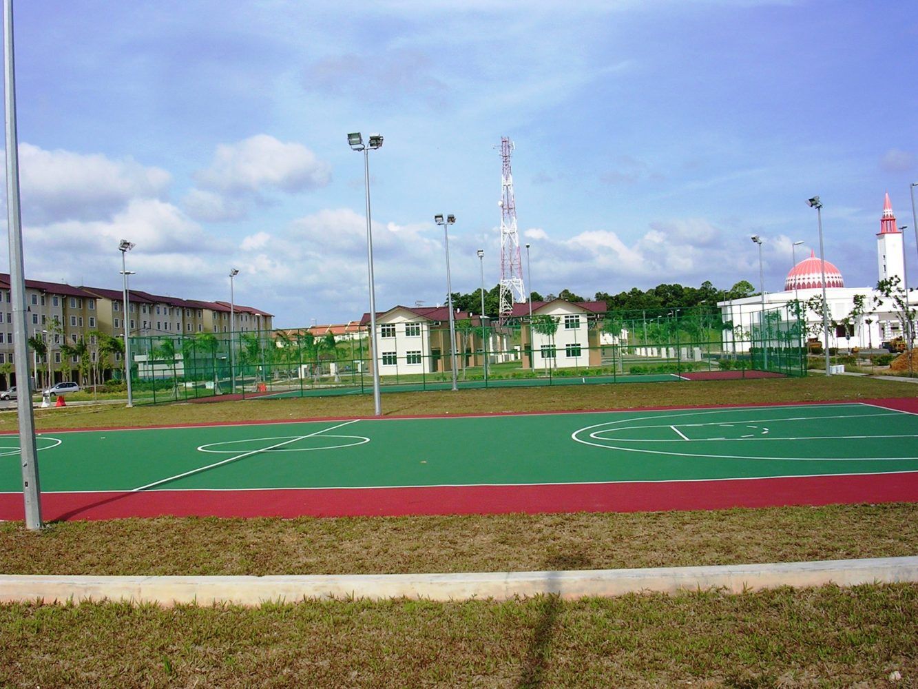 Basketball Court Resurfacing Services