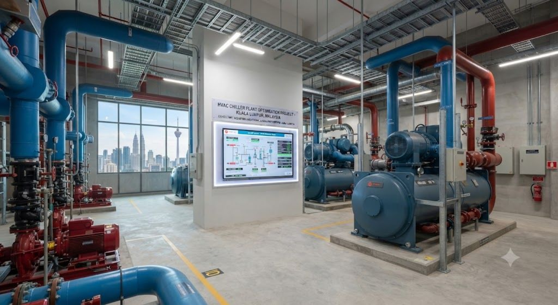 HVAC chiller plant engineering consultant Malaysia-