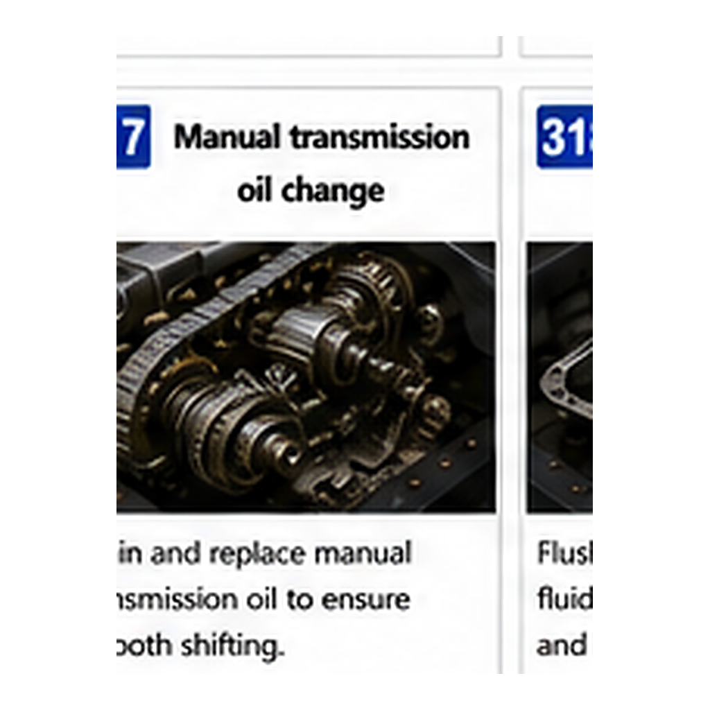 Manual Transmission Oil Change