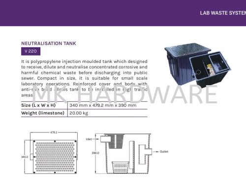 NEUTRALISATION TANK (V 220)