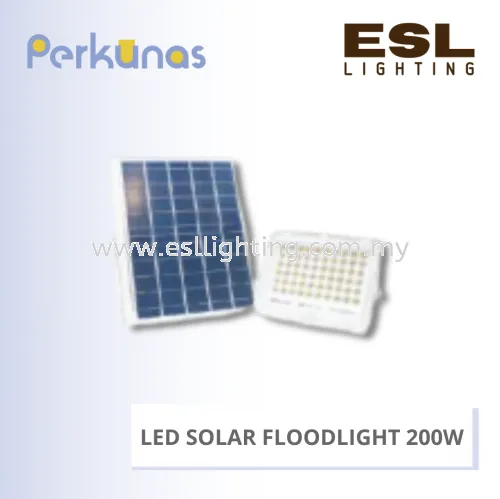 PERKUNAS LED SOLAR FLOODLIGHT 200W