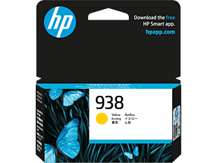HP 938 Yellow Original Ink Cartridge 4S6X7PA