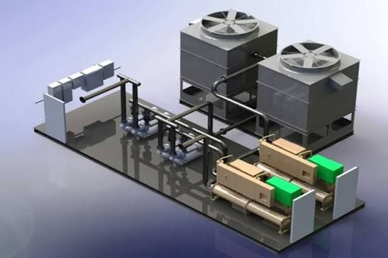 Centralized chilled water system engineering
