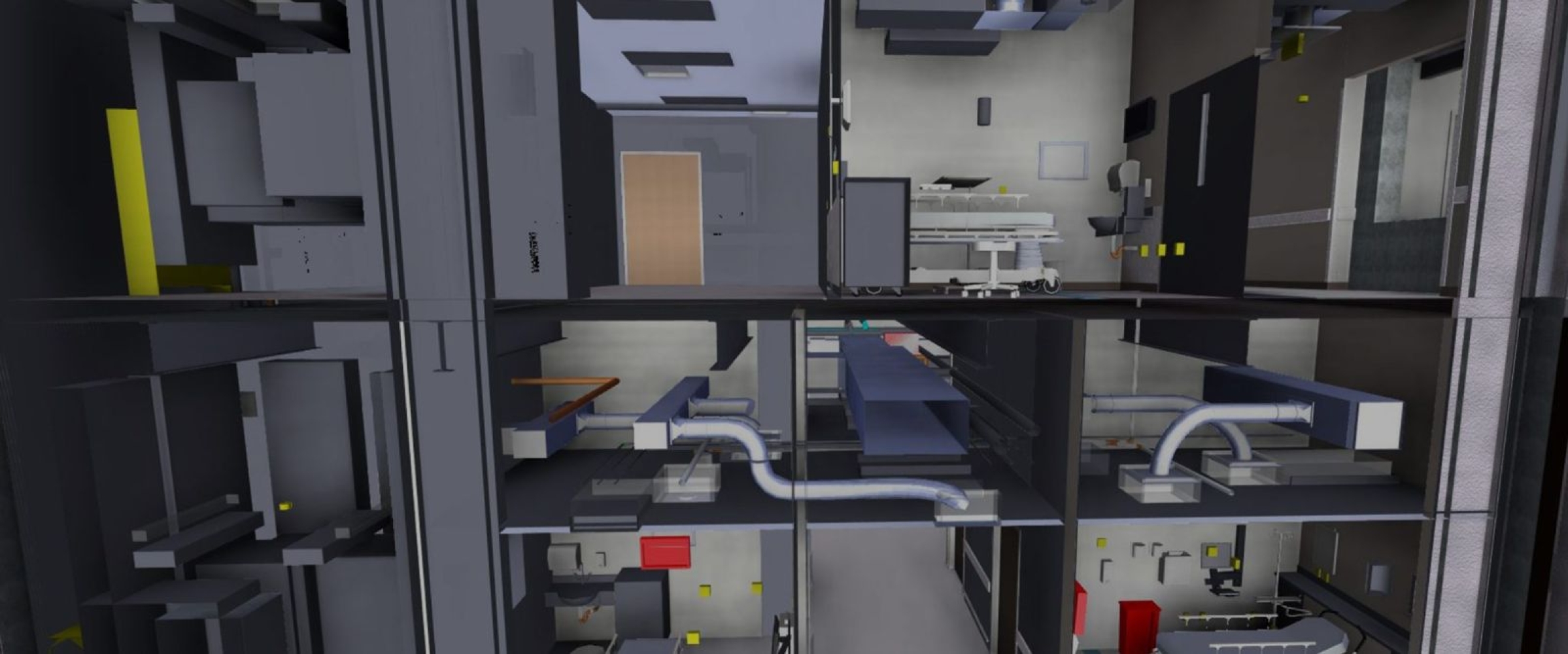 BIM-Coordinated Low BEI AHU Plant Rooms