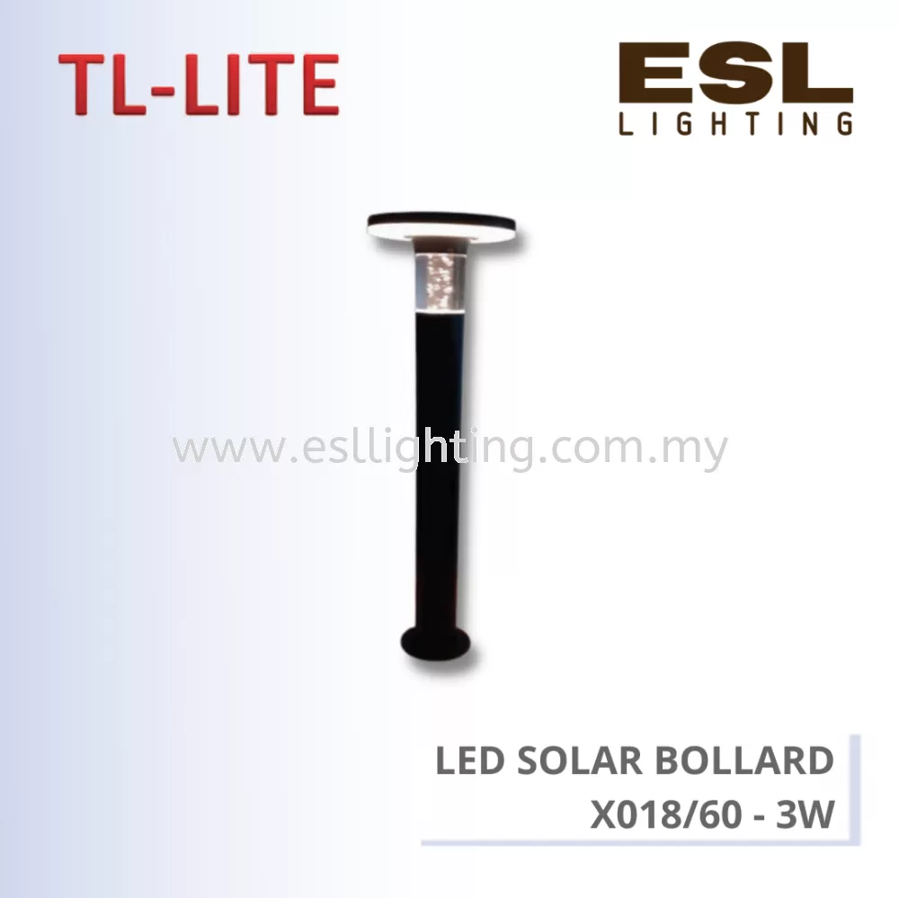 TL-LITE SOLAR LIGHT - LED SOLAR BOLLARD X018/60 - 3W