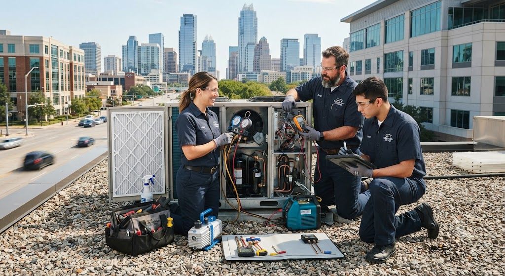 Commercial HVAC servicing best practices
